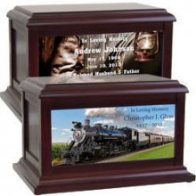 Train Cremation Urns