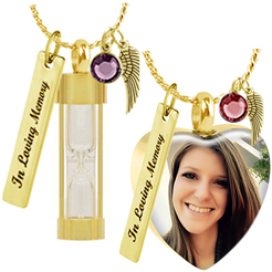 Gold Cremation Jewelry