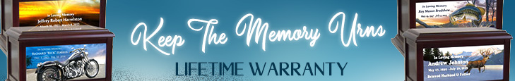 Keep The Memory® Custom Wood Urns Browse our collection of custom wood urns including motorcycle urns, car urns, wildlife urns, veteran urns, fantasy urns, and more.
