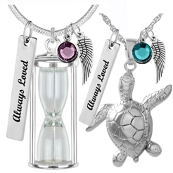 Silver Cremation Jewelry