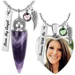 Stainless Steel Cremation Jewelry