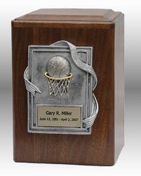 Personalized Basketball Sports Urn