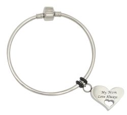 My Mom Love Always Bangle Bracelet Urn
