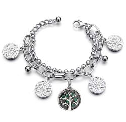 Family Tree Ashes Bracelet Urn