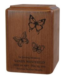 Butterflies Are Free Urn