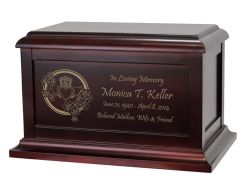 Claddagh & Shamrocks Cremation Urn