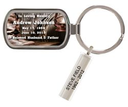 Customized Cowboy Boots & Lantern Keychain Keepsake