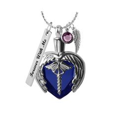 Caduceus Medical Ash Urn - Love Charms™ Option