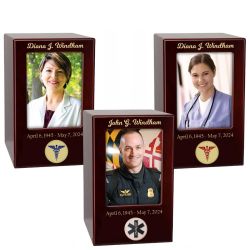 Doctor, Nurse or Paramedic Adult Cremation Photo Urn