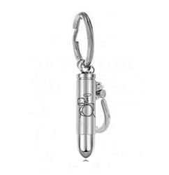 Drum Bullet 357 Magnum Keychain Keepsake Urn