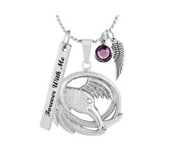 Hourglass Necklace Ash Urn