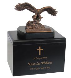 Eagle Faith Isaiah 40:31 Braille Urn