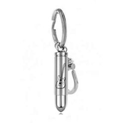Electric Guitar Bullet Key Chain Urn 