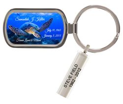 Custom Made Even the Sea Mourns Keychain Keepsake