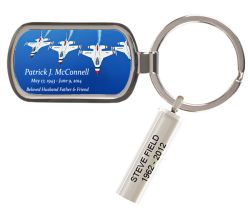 Fighting Falcons Keychain Urn