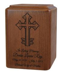 Iris Cross Urn