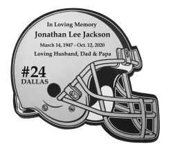 Shield & Wings Cremation Urn Name Plates