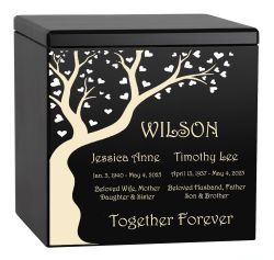 Paradise Garden Premier Companion Urn - Together Forever - Parents Urn - Vault Option