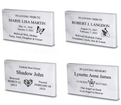 Customized Garden Marker Headstone