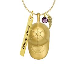 Heart of Gold Cross Ash Urn