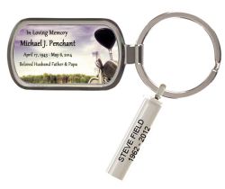 Golf Memories Keychain Urn
