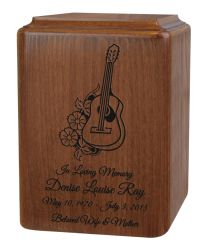 Guitar Memorial Urn