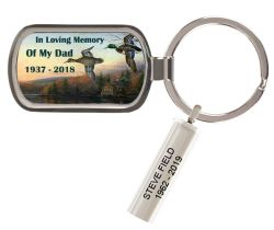 Heading Home Mallards Keychain Urn by Abraham Hunter