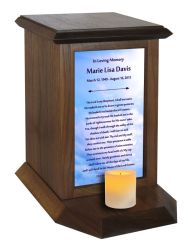 Heavenly Clouds 23rd Psalm Urn