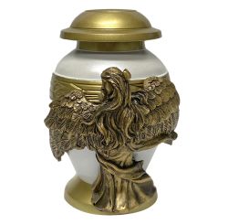 Wings of an Angel Heavenly Keepsake Urn - Engraving Option