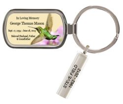 Custom Made Hummingbird Dandy Keychain Keepsake