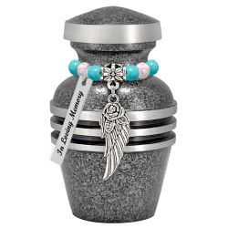 Master Pewter Mini Keepsake Urn - Love Charms® Option