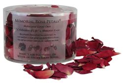 Eco Friendly Memorial Rose Petals© Love Red