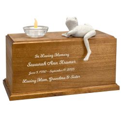 Whimsical Frog Adult Urn