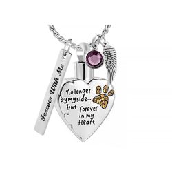 No Longer By My Side Paw Ash Urn - Love Charms™ Option