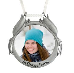Christmas Tree "In Loving Memory" Photo Ornament