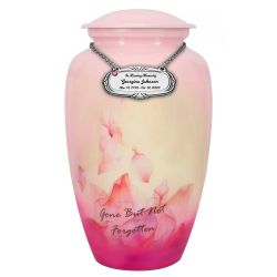Petals Gone But Not Forgotten Urn - Tribute Wreath™ - Pro Sand Carved Engraving