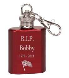 Red Rider Key Chain Keepsake Urn