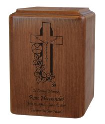 Poppy Cross Urn