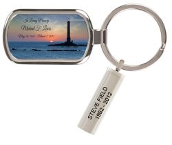 Lighthouse Sunset Keychain Keepsake
