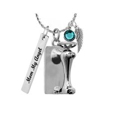 Sewing Machine Jewelry Ash Urn - Love Charms™ Option