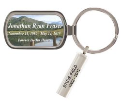 Sierra Nevada Mountains Keychain Urn