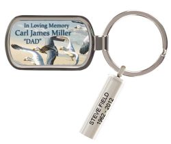 Snow Geese Keychain Urn