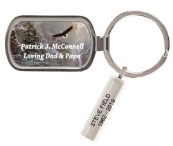 Soaring High Keychain Urn by Abraham Hunter