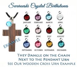 Swarovski Crystal Birthstones For Wood