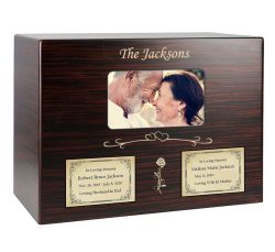 Tiger Wood Companion Photo Urn - Free Engraving - Free Photo