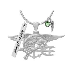 Cruise Ship Cremation Jewelry Urn - Love Charms® Option