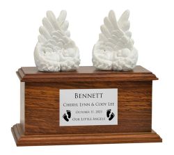 Twin or Triple In Loving Arms Baby Angel Urn