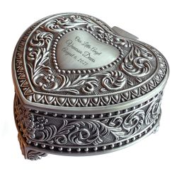 Victorian Heart Infant Urn