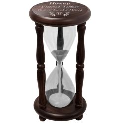 Lifetime Hourglass Keepsake Urn - Giant Walnut Cremation Urn