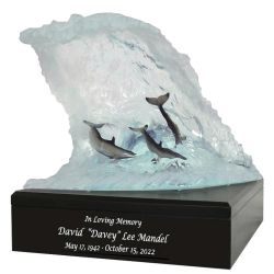 Wave Cremation Urn